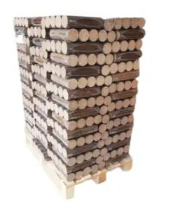 Bois densifié feuillus – Palette de 1 tonne
