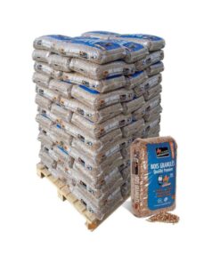 Granulés de bois Woodstock – palette de 78 sacs de 15kg